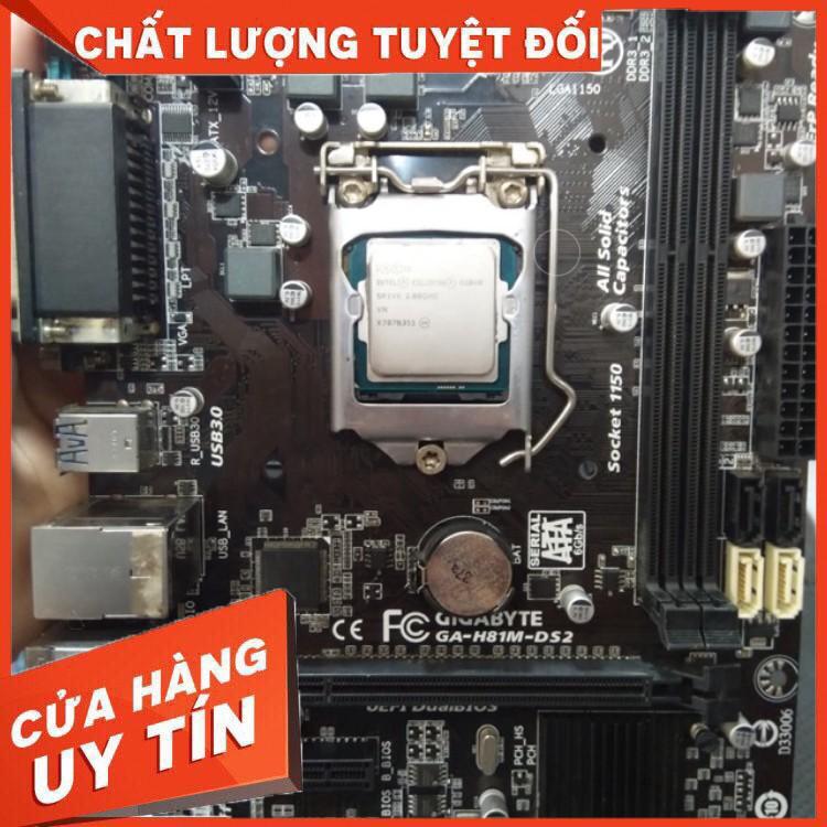 Combo main H81 + Cpu G3220+ Ram 4gb [ CAM KẾT CHƯA SỬA CHỮA]