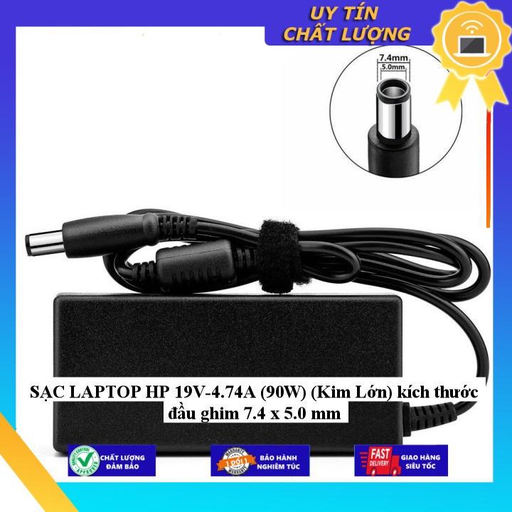 SẠC cho LAPTOP HP 19V-4.74A kích thước đầu ghim 7.4 x 5.0 mm - Hàng Nhập Khẩu New Seal