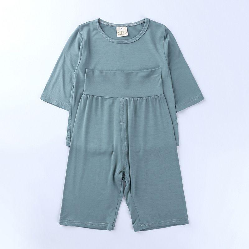 Bộ Lửng Thun Lạnh Cạp Cao Cho Bé Trai Bé Gái