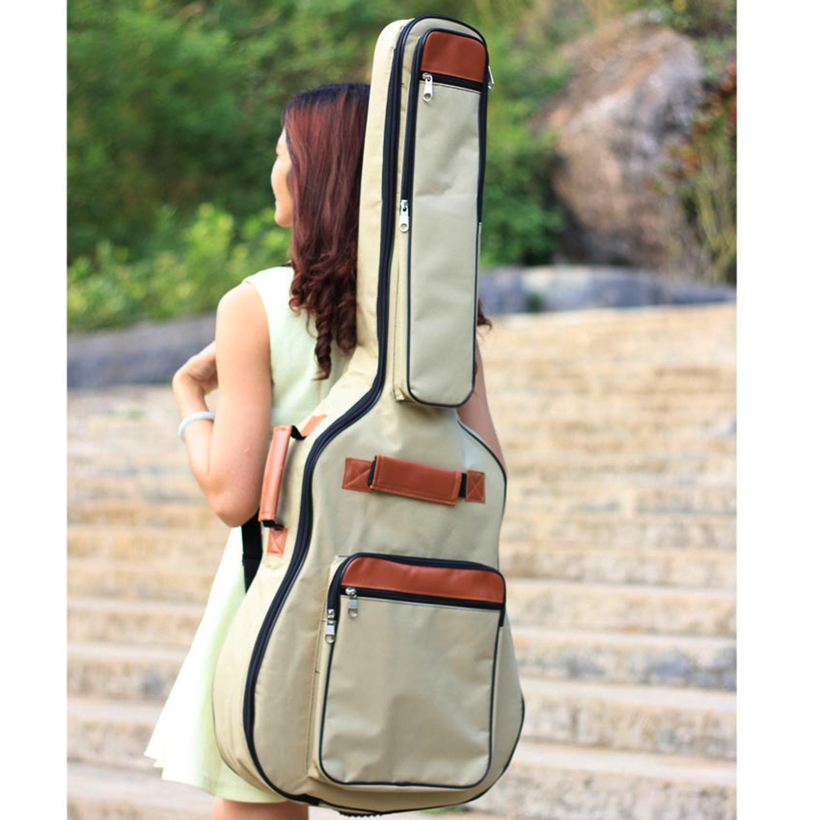 Oxford Electric Bass Bag Case Handbag Padded Soft Case Shoulder Bag travel Bag