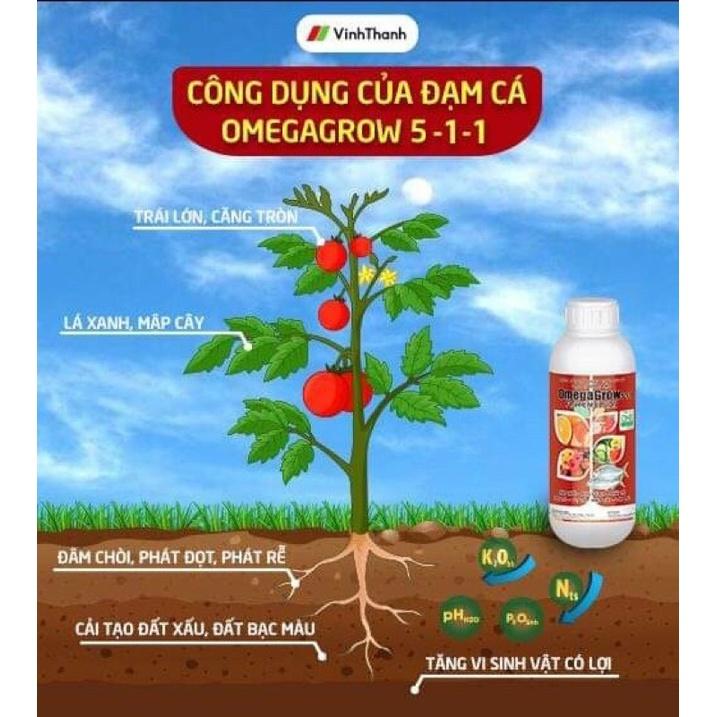 Phân Đạm cá đậm đặc chai 500ml