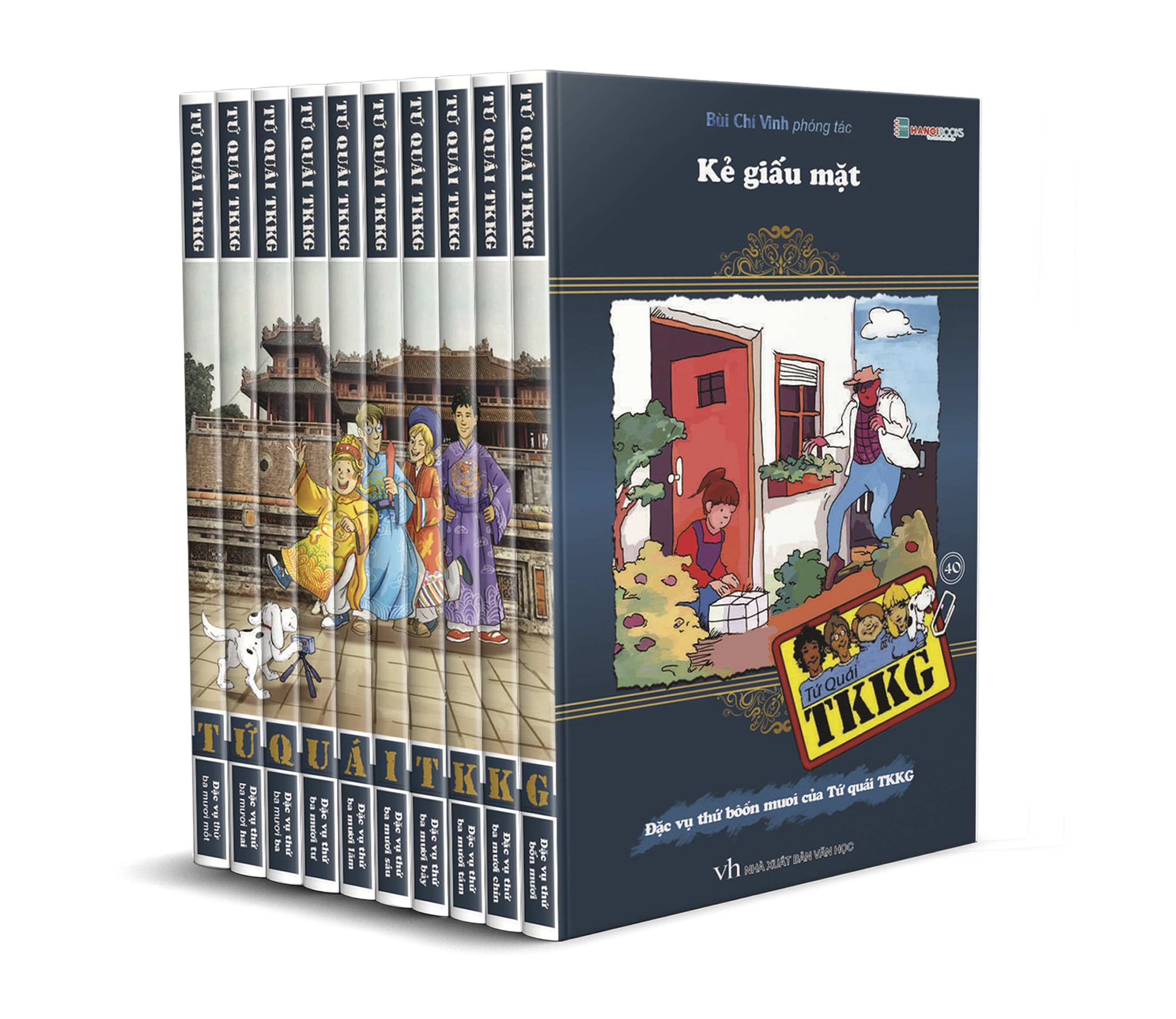 Tứ Quái TKKG - combo 10 cuốn