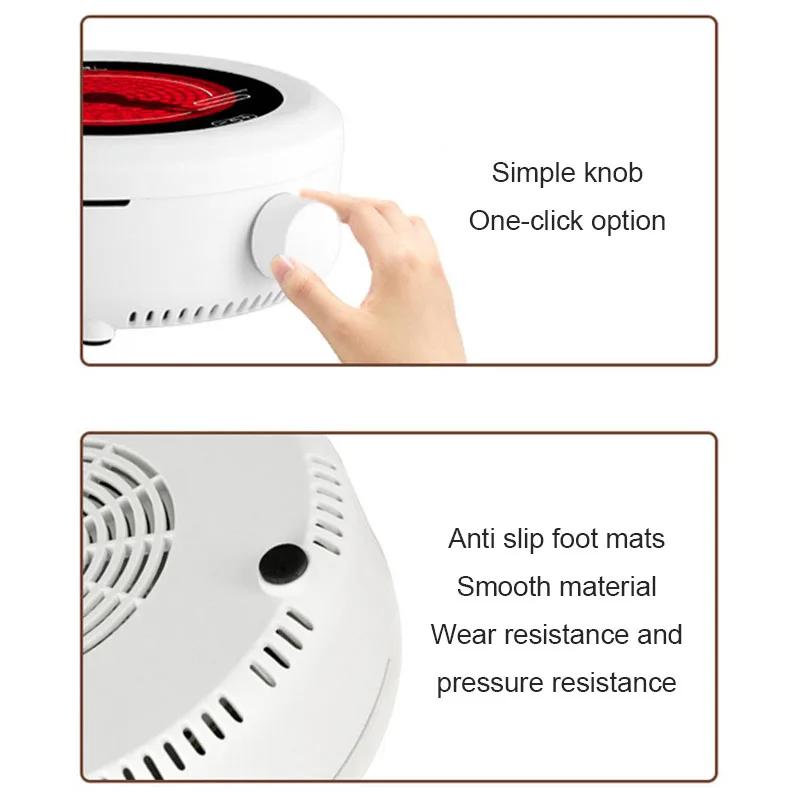 Bếp Điện Hồng Ngoại Gốm Biomimetic Knob 800W - Riki Shop