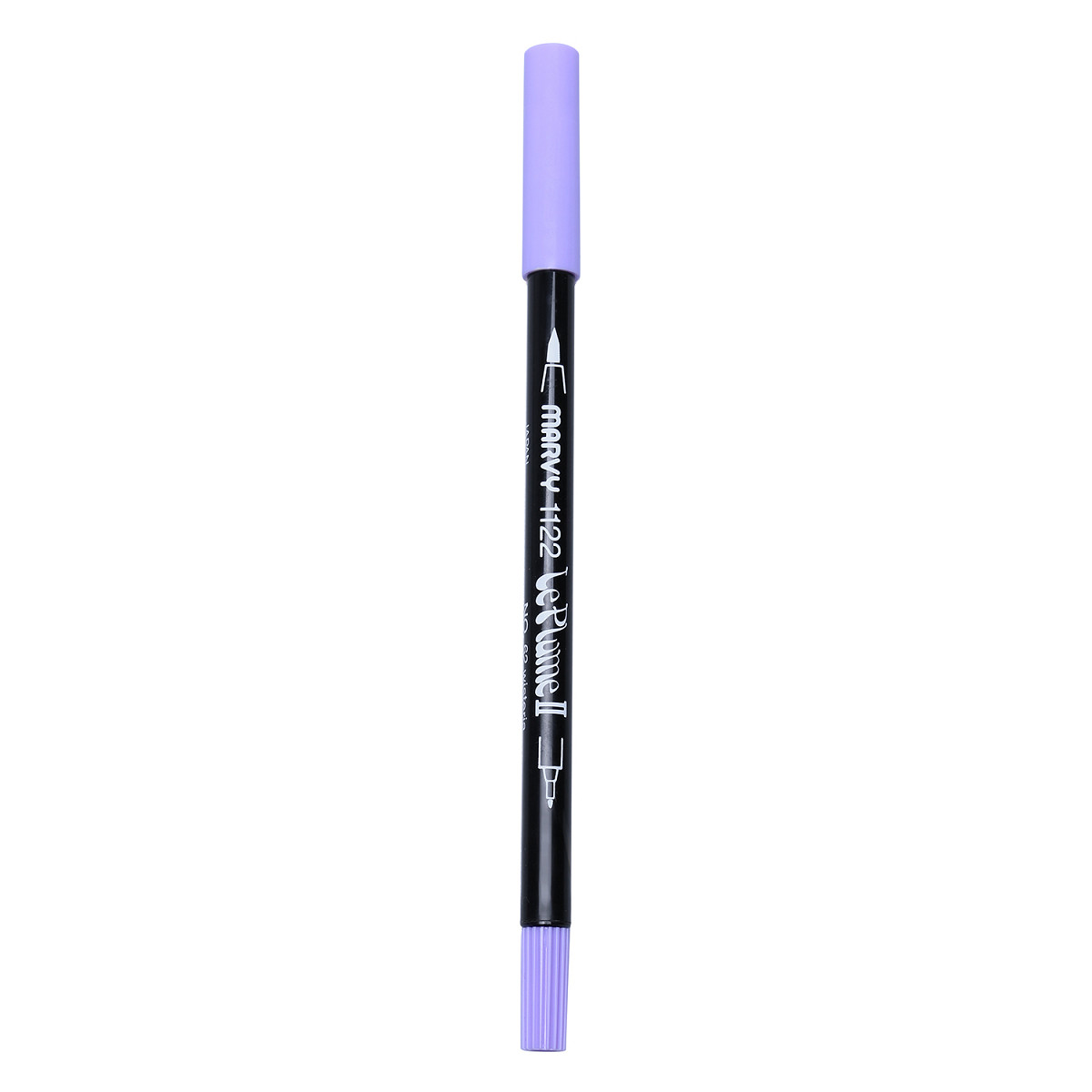 Bút lông hai đầu màu nước Marvy LePlume II 1122 - Brush/ Extra fine tip - Wisteria (62)