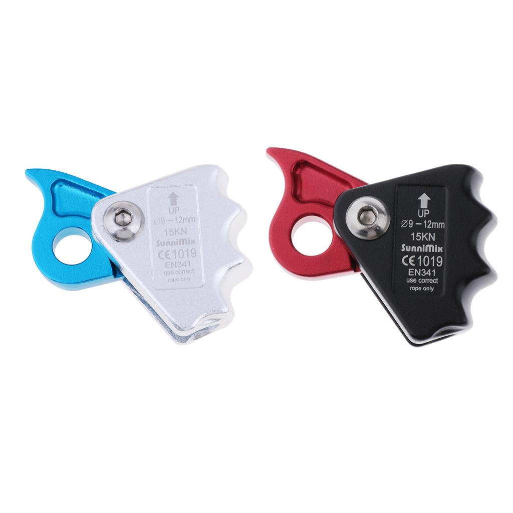 2pcs 15KN Outdoor Climbing Mountaineering Rope Grab Protecta for 9-12mm Rope