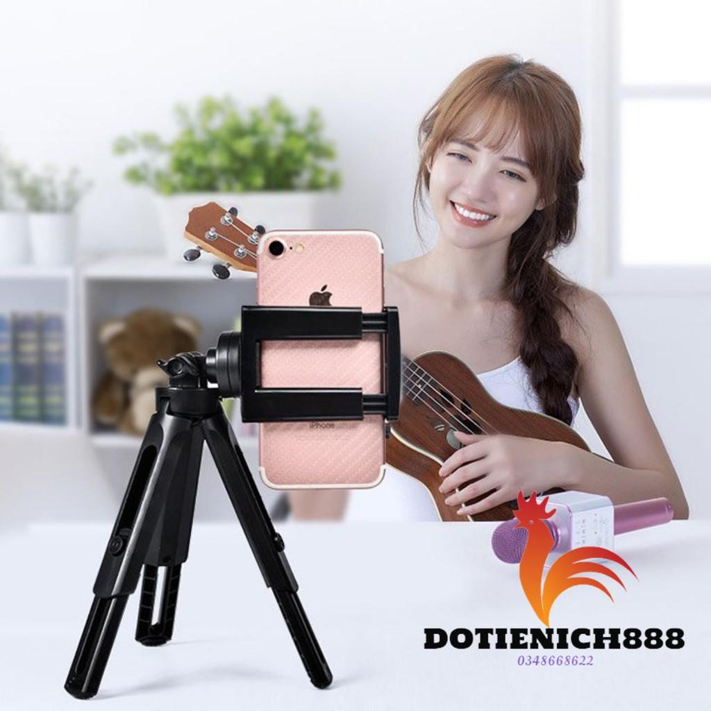 đế tripod chụp ảnh, cây chụp hình 3 chân quay video mini 360 cho smartphone, máy ảnh kỹ thuật số hoặc camera Gopro