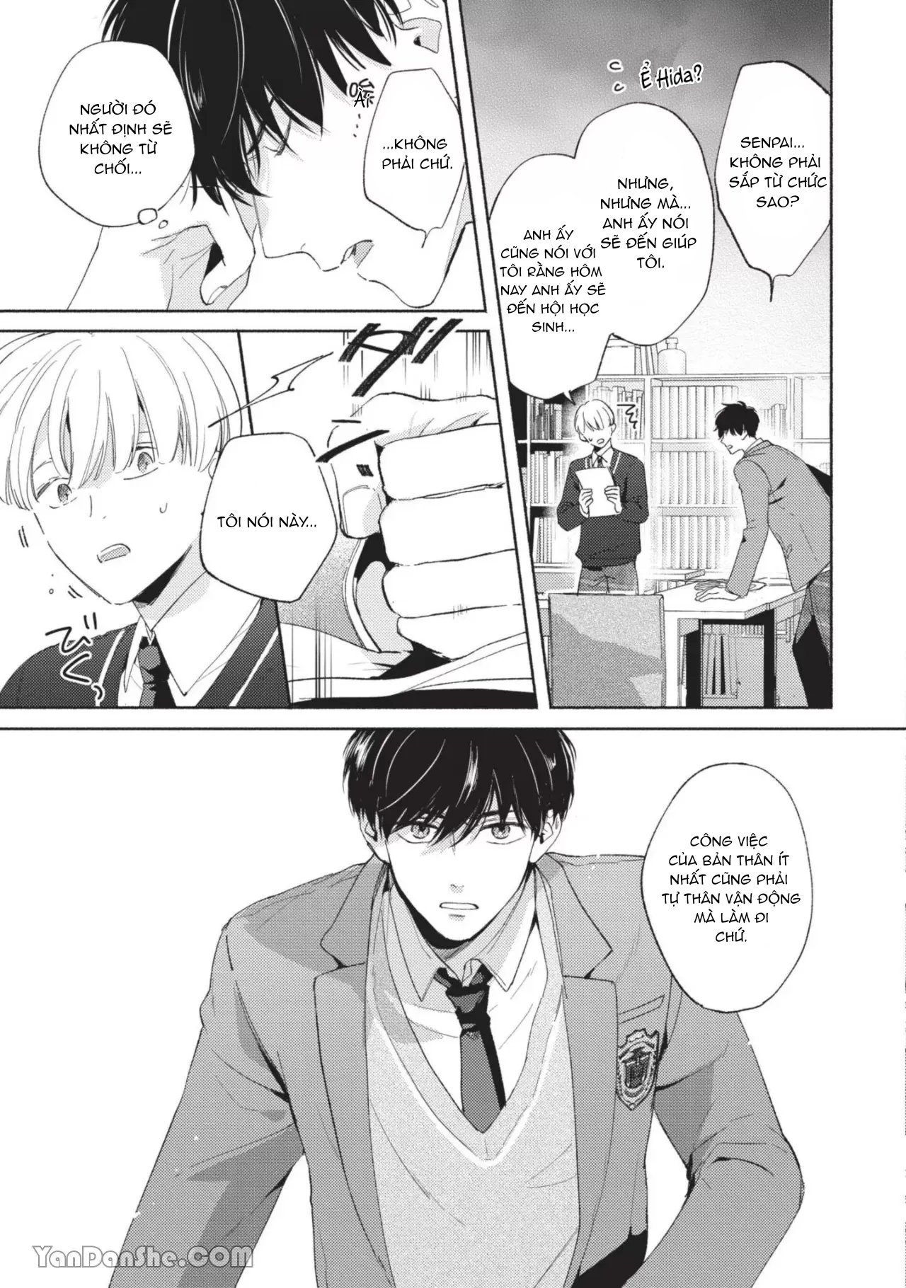 hội trưởng là một đứa trẻ hư chapter 3 7