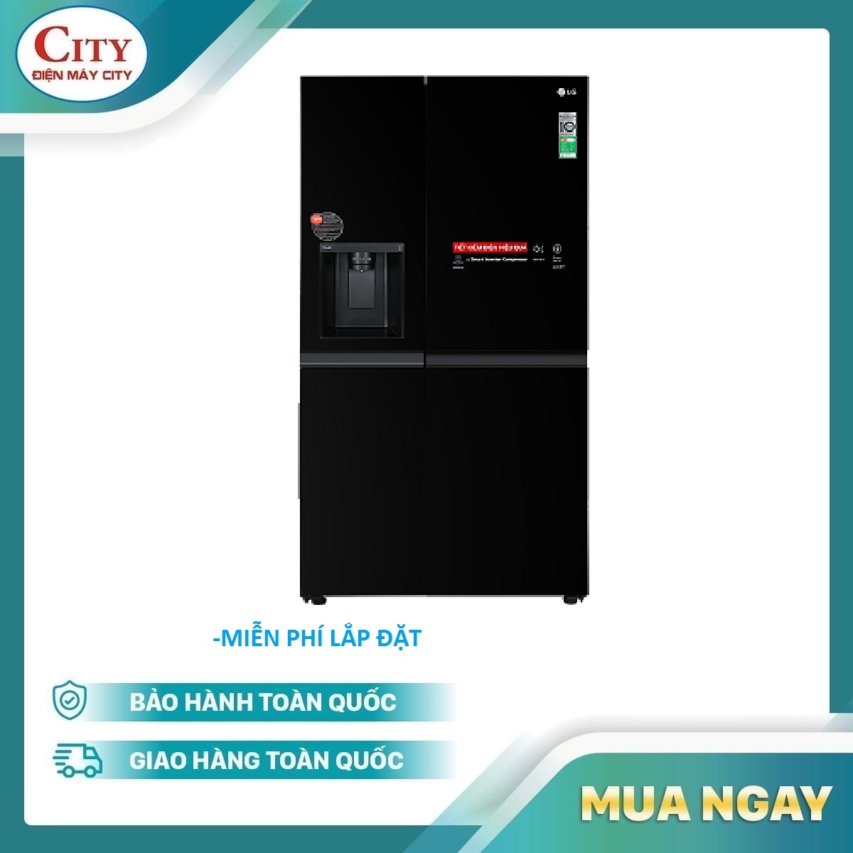 Tủ lạnh LG Inverter 635 Lít GR-D257WB Mới 2022 - Hàng chính hãng- Giao hàng tại Hà Nội