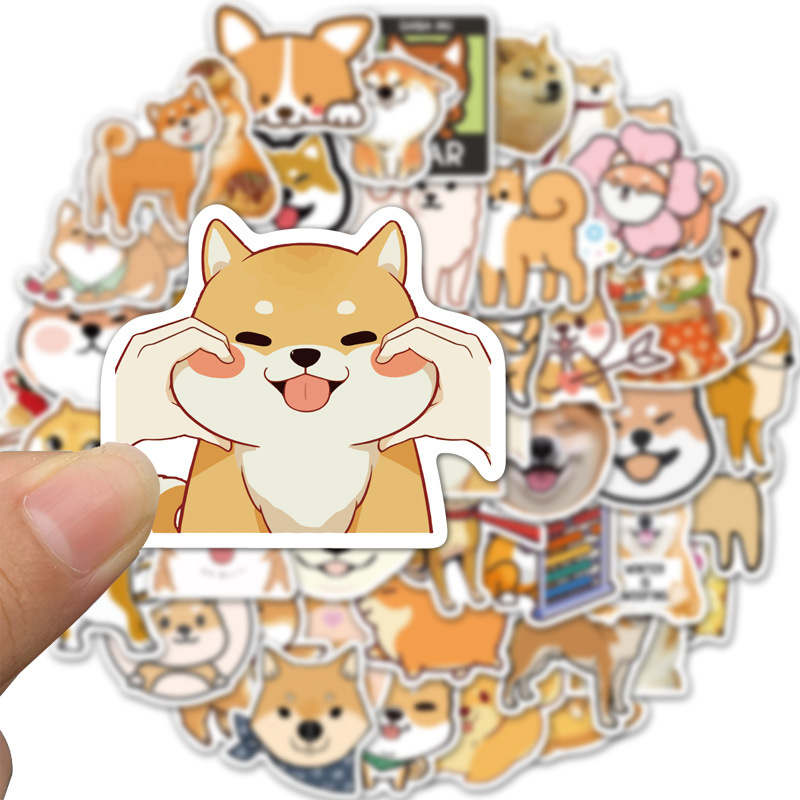 Sticker 50 miếng hình dán Yoshiba SetC