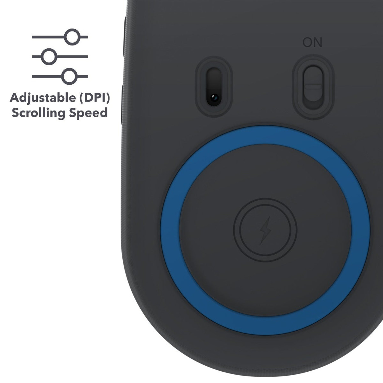 Chuột không dây Zagg Pro Mouse - sạc không dây chuẩn Qi - bảo hành 1 năm - hàng chính hãng