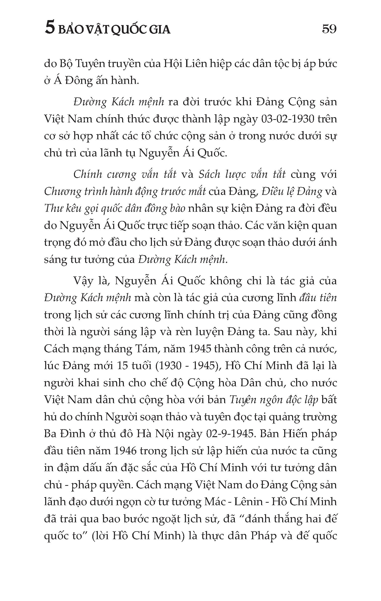 Bộ Sách Học Và Làm Theo Bác: 5 Tác Phẩm Tiêu Biểu Của Hồ Chí Minh