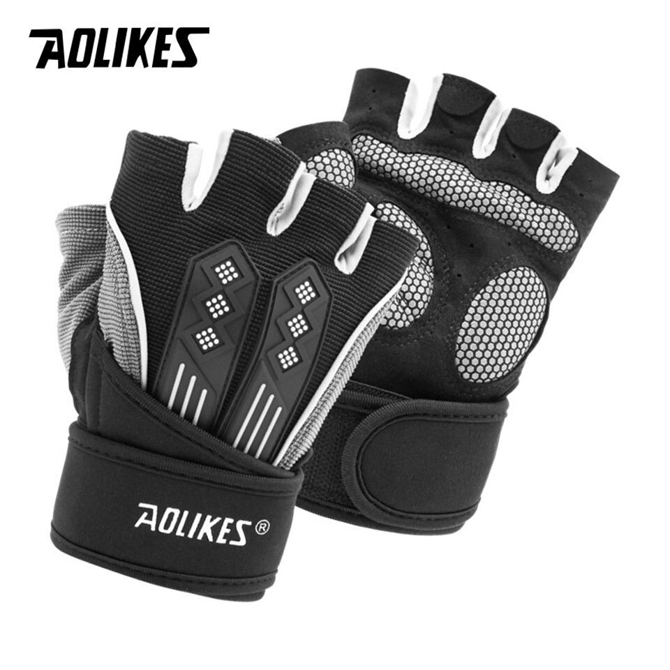 Găng tay tập gym cao cấp AOLIKES A-115 Fitness gloves