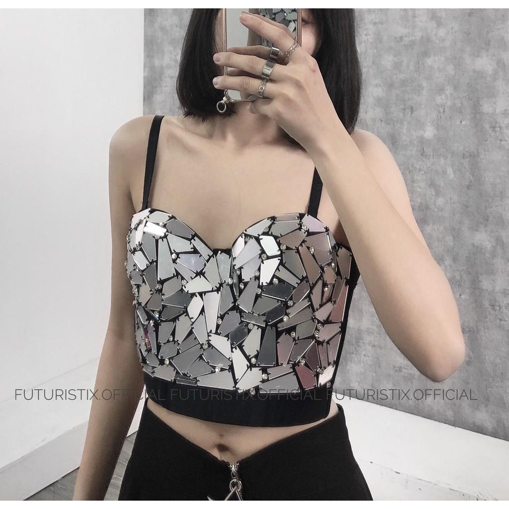 Corset Gương Vụn Vỡ Lung Linh A308