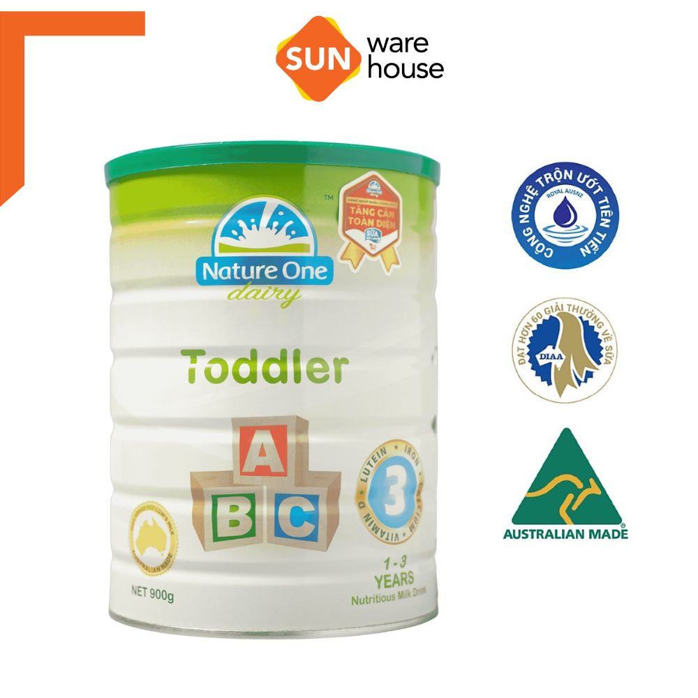 Sữa Công Thức Cho Bé Từ 1- 3 Tuổi Nature One Dairy Toddler Nutritious Milk Drink Step 3 – Giúp Bổ Sung Dưỡng Chất Phát triển Toàn Diện Cho Bé - Hàng Nhập Khẩu Chính Hãng