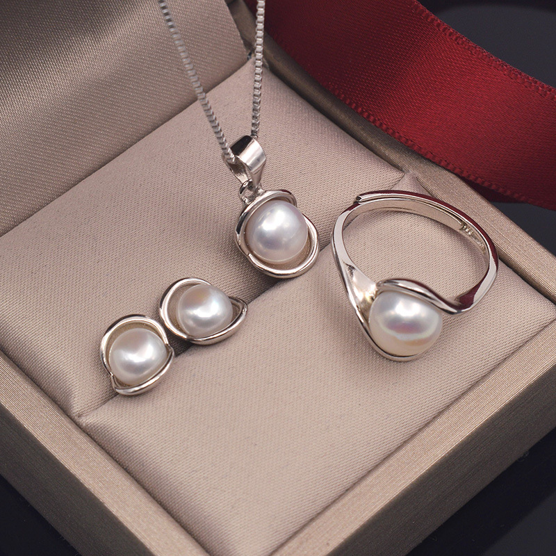 Bộ Trang Sức Ngọc Trai Nữ Hoàng - BNT611 - Bảo Ngọc Jewelry