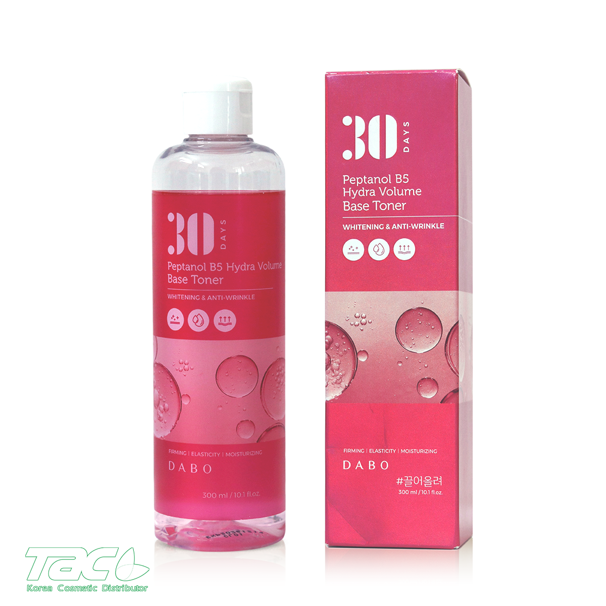DABO Nước hoa hồng dưỡng da Petanol B5 cấp ẩm sâu, làm sáng làm dịu da - DABO Peptanol B5 Hydra Volume Base Toner 300ml