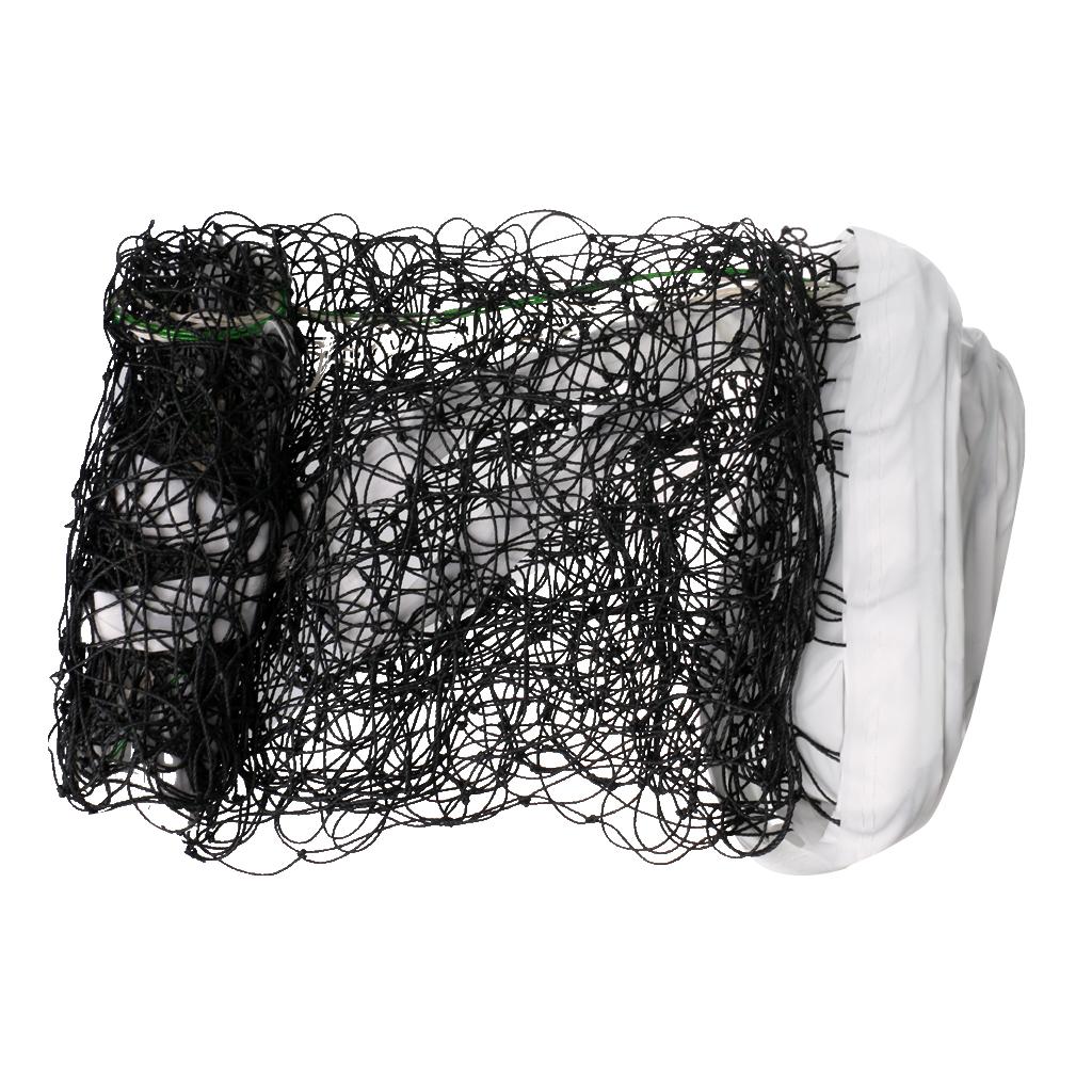 Official Size Volleyball Net Beach Indoor Outdoor Netting with Steel Cable