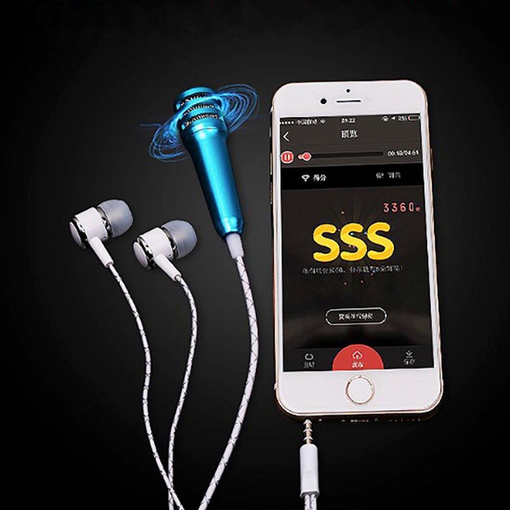 Micro Hát Karaoke Jack 3.5Mm Có Dây