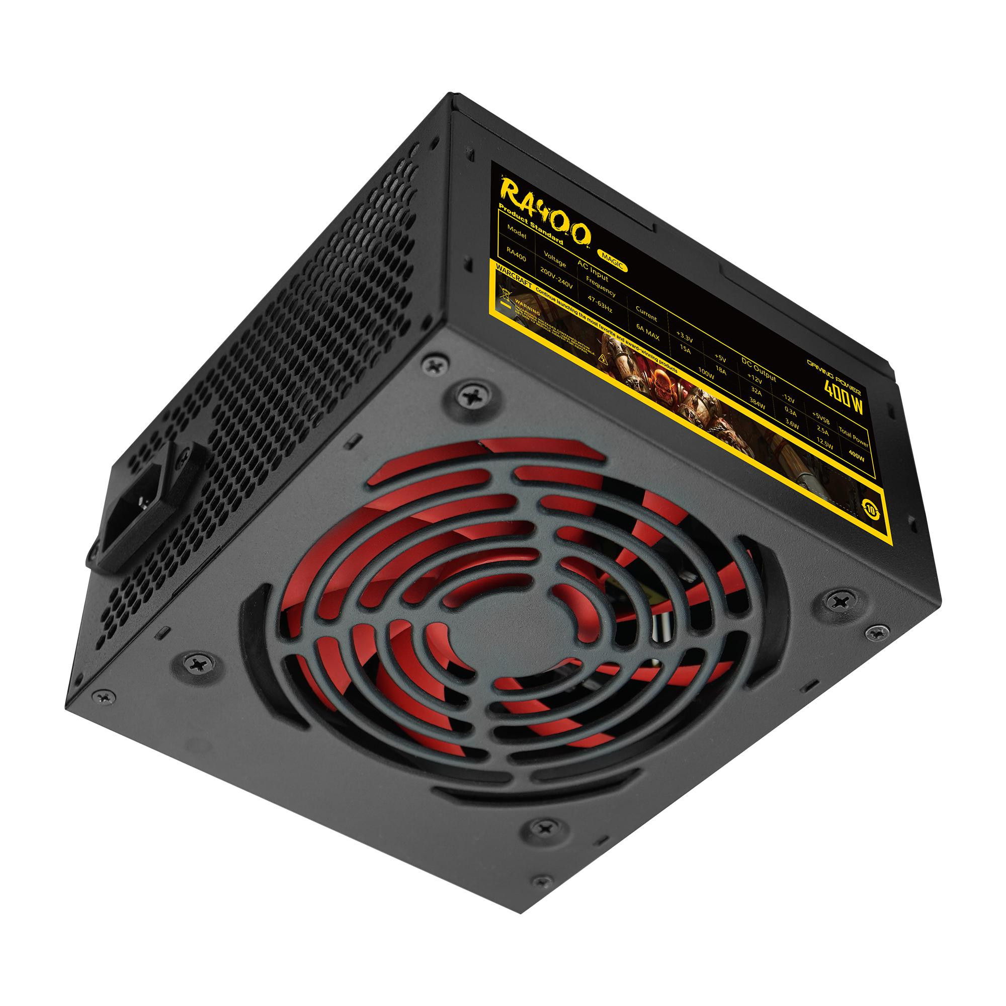 Bộ nguồn máy tính Forgame RA400 400W Black Fan 12cm - Hàng chính hãng