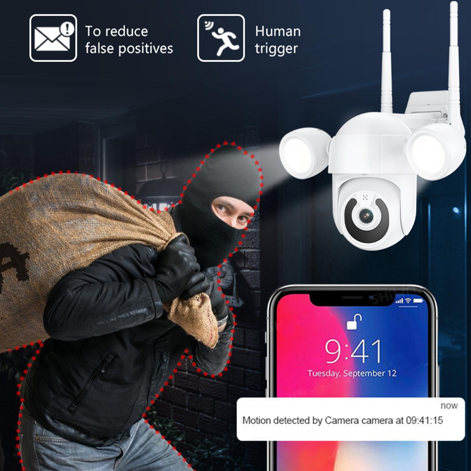 WiFi Camera Storage Motion Detection Camera Plug-UK