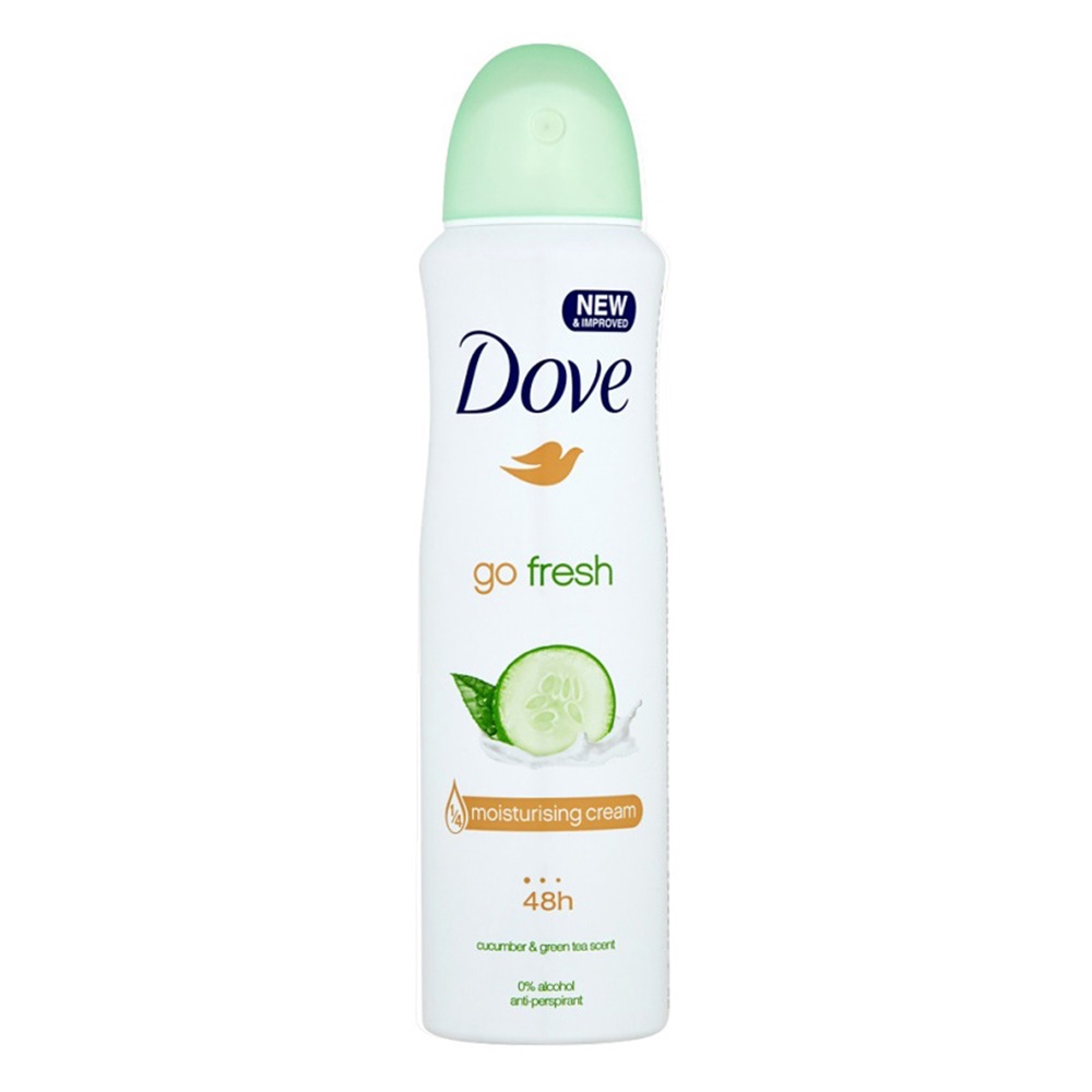 XỊT KHỬ MÙI DOVE 150ML CHÂU ÂU – HÀ LAN (Được Mask 3W)