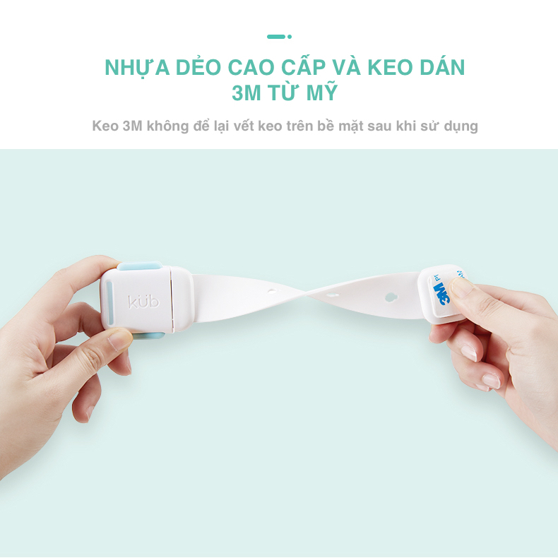 Bộ 4 Cái Khoá Ngăn Kéo, Cửa Tủ Lạnh, Của Tủ Quần Áo - 4 Khóa Dạng Dây