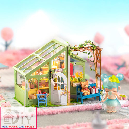 Mô hình ENCOUTER FLOWER tự lắp ráp bằng gỗ - Quà tặng giáng sinh tự làm