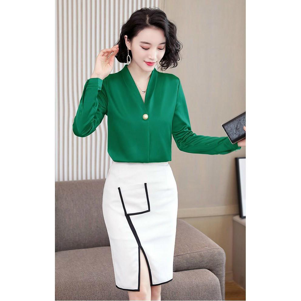 Áo sơ mi công sở thời trang , thời trang công sở sang trọng lịch sự