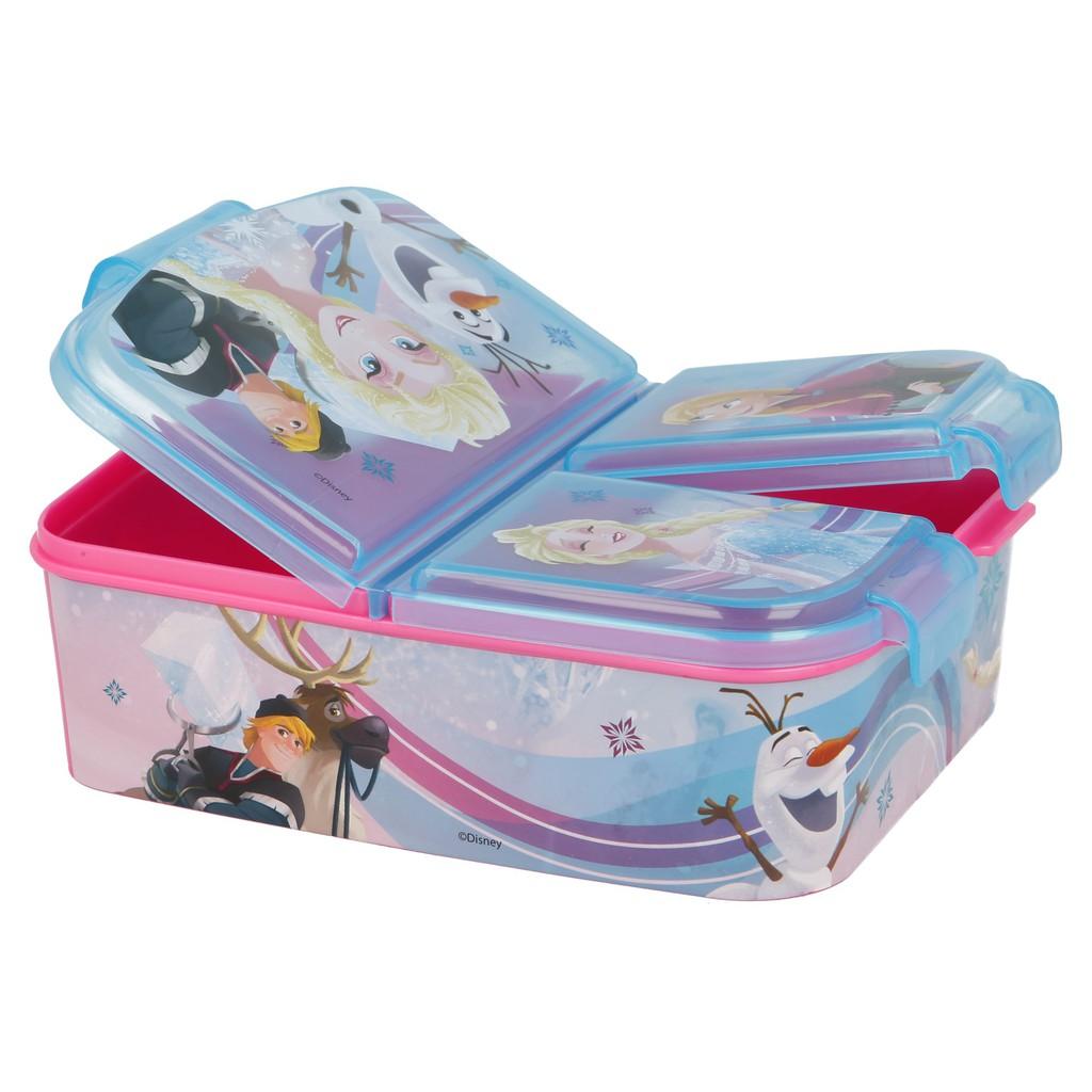 Hộp Sandwich SieuKid Multi Compartment Frozen Iridescent Aqua Chính Hãng