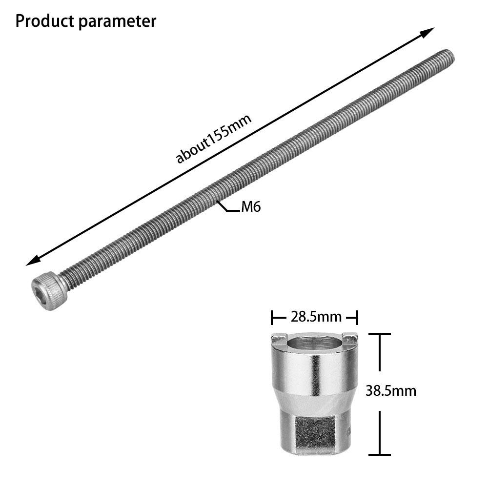 Công cụ tháo rời ZTTO Xe đạp bằng thép không gỉ cho Xe đạp leo núi Freehubs