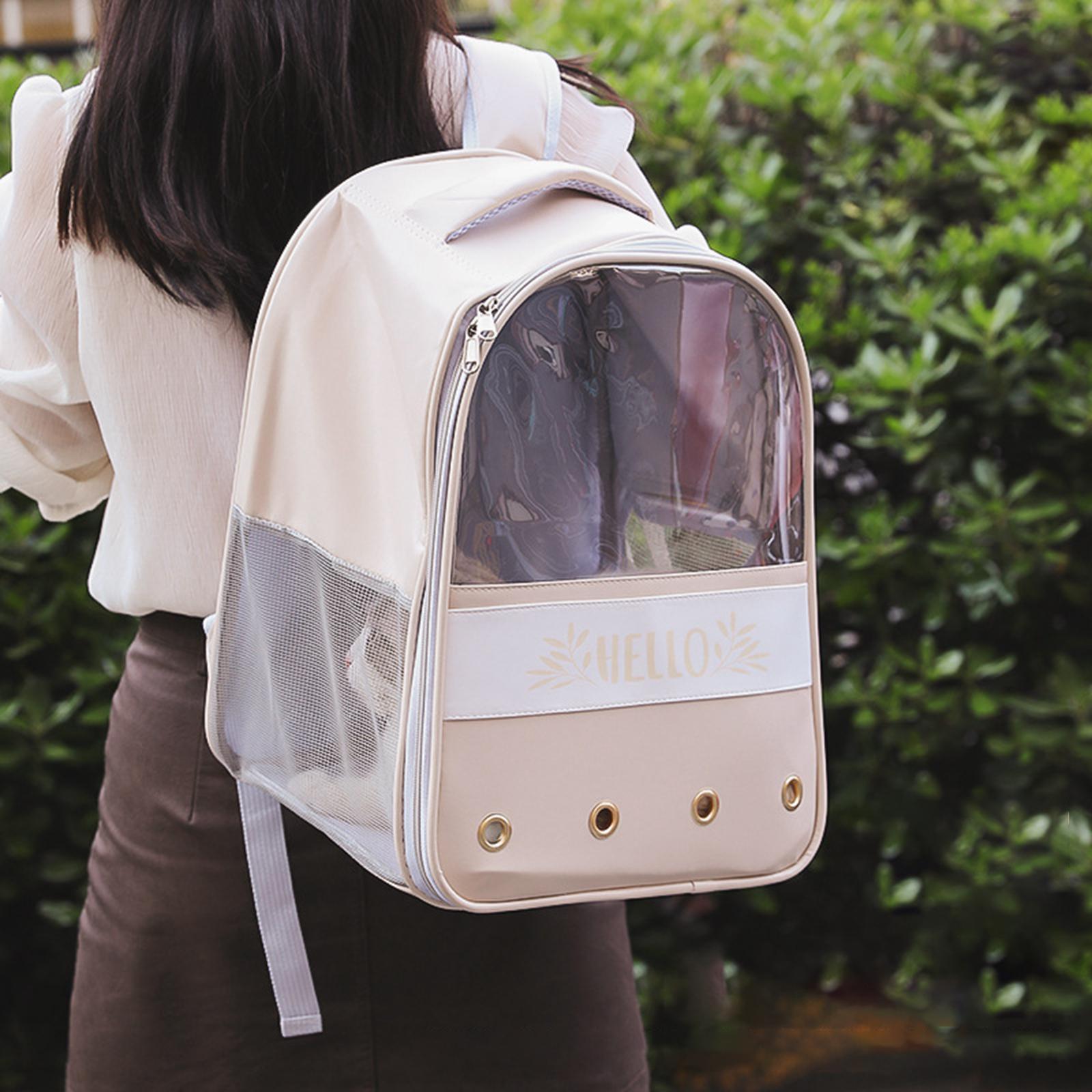 Durable Pet Carrier Backpack Travel Bag Rabbits