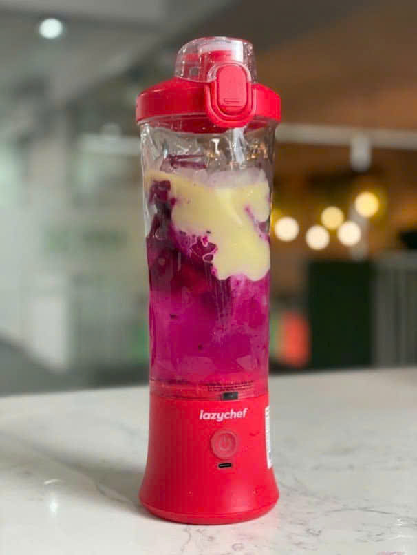 [Hàng chính hãng] Máy xay cầm tay Lazychef 3in1 Version2 600ml (LC-02ST) - Kháng nước ưu việt - Dung tích lớn hơn - Đa dạng tính năng (xay đá - xay thô - xay smoothie) - Lưỡi dao 6 cánh răng cưa ĐỘC BẢN
