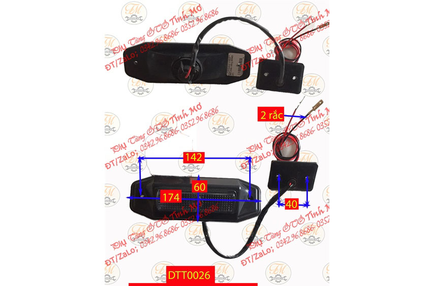 Đèn chắn nắng HOWO 371