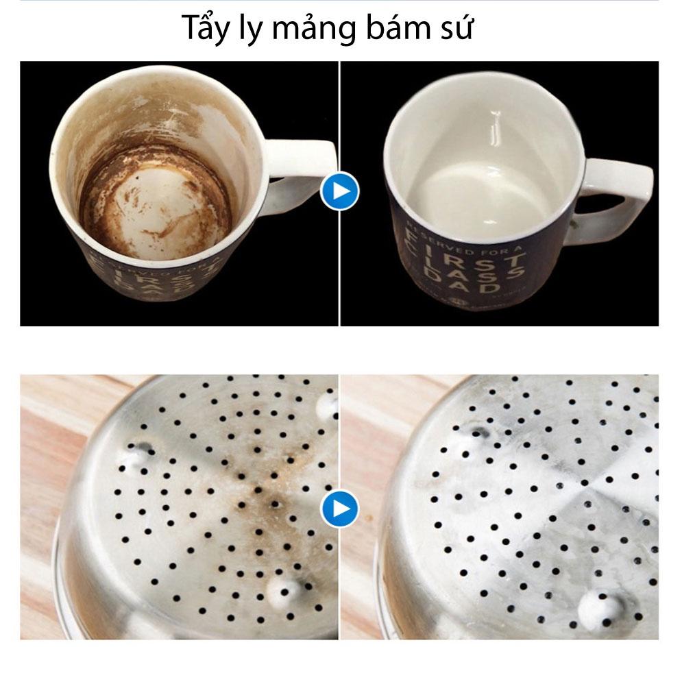 Bột tẩy đa năng vệ sinh lòng máy giặc thông cầu cống tẩy sáng nữ trang Astonish từ Anh C9630 350g