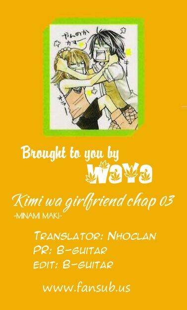 kimi wa girlfriend chapter 3 1