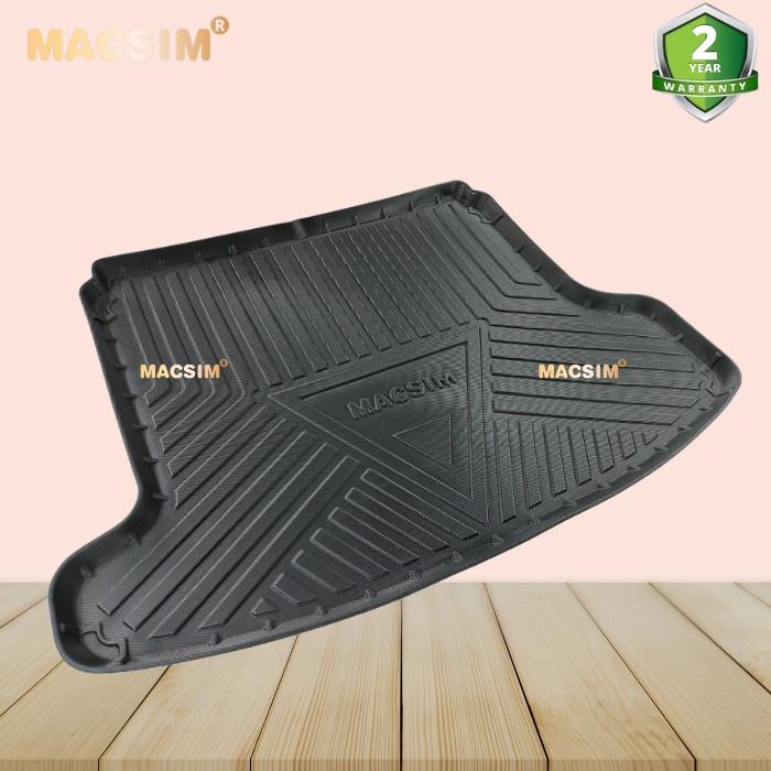 Thảm lót cốp xe ô tô MG5 2021 chất liệu TPV cao cấp màu đen hàng loại 2