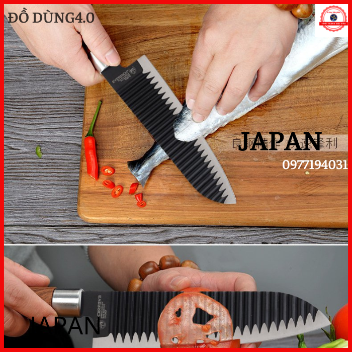 Bộ dao nhà bếp 6 món ASAKH JAPAN cao cấp