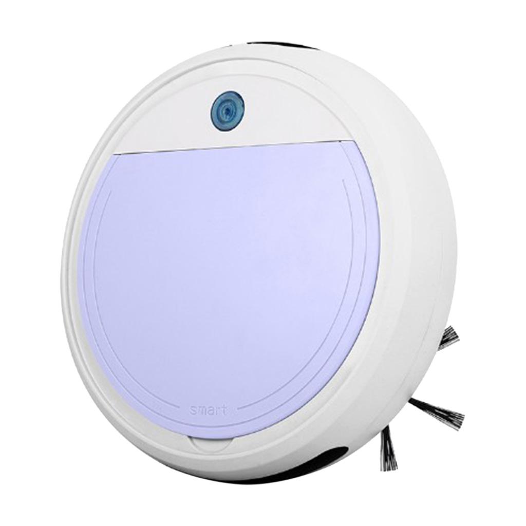 Robot Vacuum Cleaner Automatic Sweeping Vacuuming &amp; Mopping White+Pink