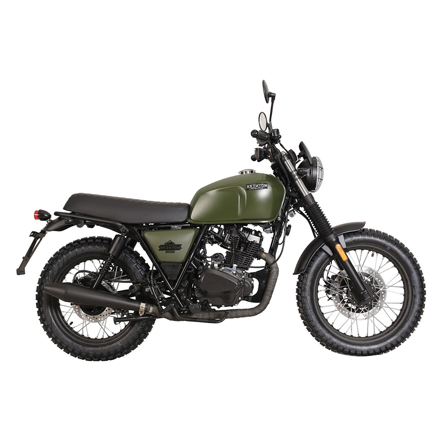 Xe Mô Tô Brixton Scrambler BX150X - Xanh Lục