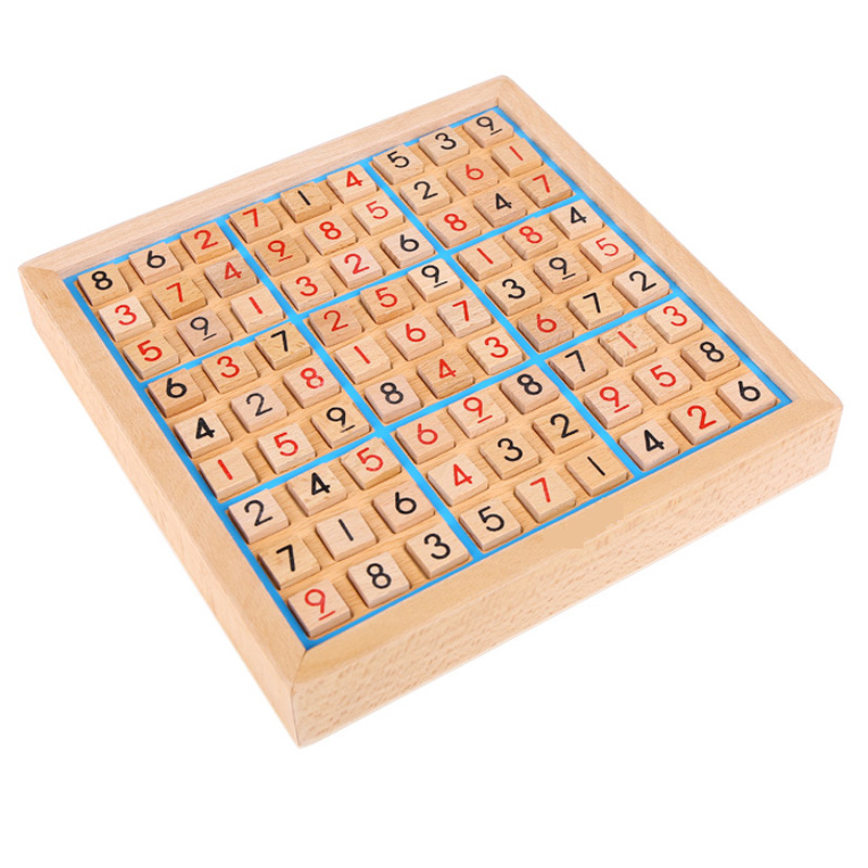 Bộ Sudoku Gỗ Tự Nhiên Rèn Luyện Trí Não Cho Bé -  MONTESSORI TOYS