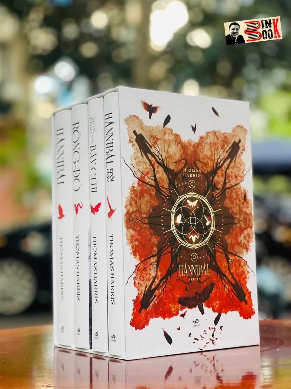 – HANNIBAL series – Thomas Harris – Rồng đỏ, Sự im lặng của bầy cừu, Hannibal, Hannibal trỗi dậy