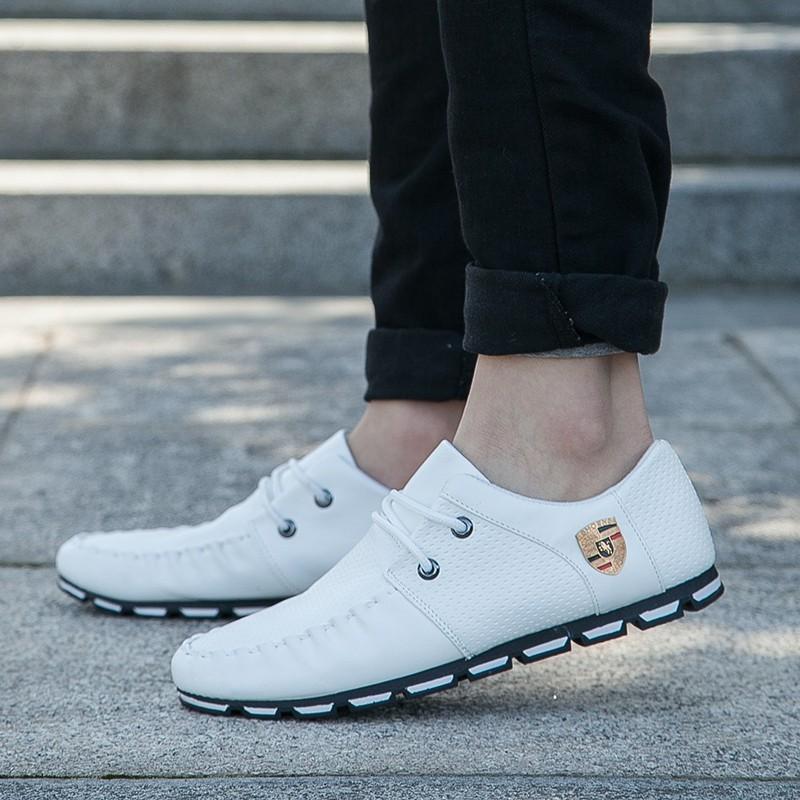 Giày da có lỗ thời trang nam