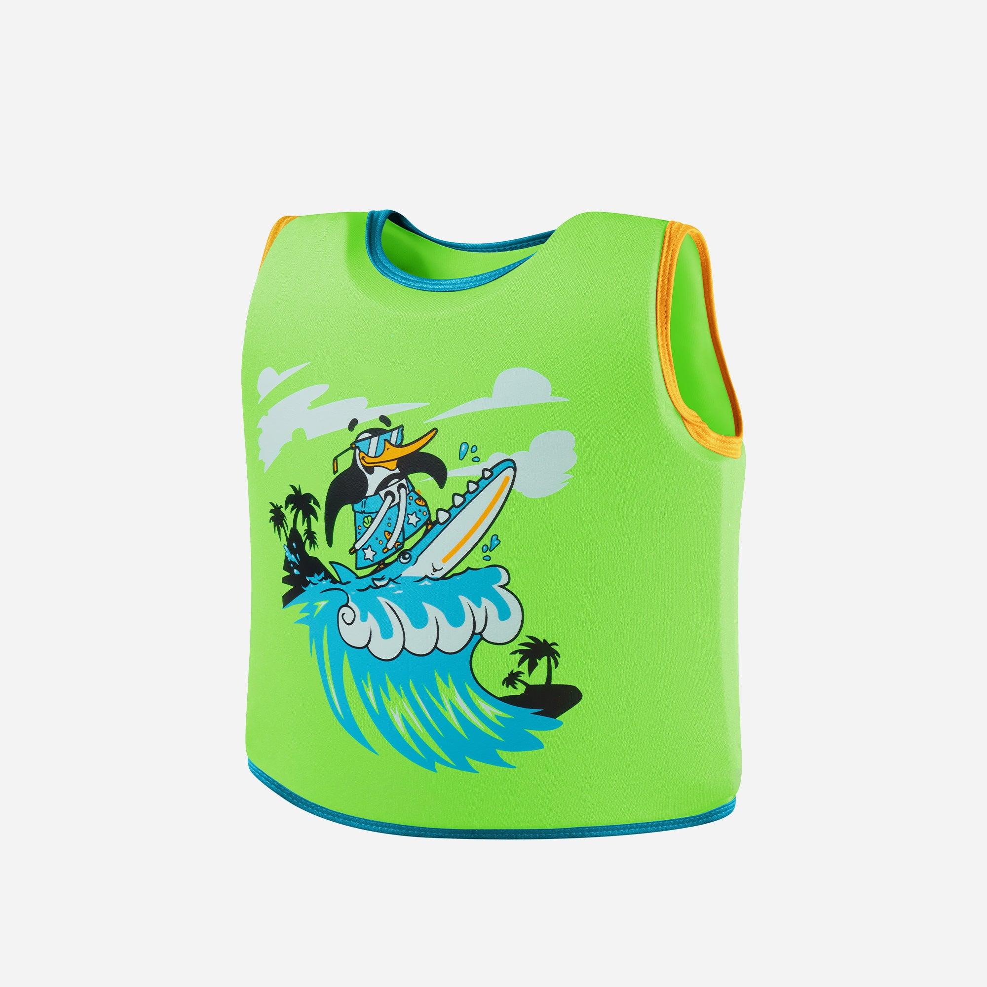 Áo phao trẻ em Speedo Printed Float Vest Iu Green/Blue - 8-1225214686