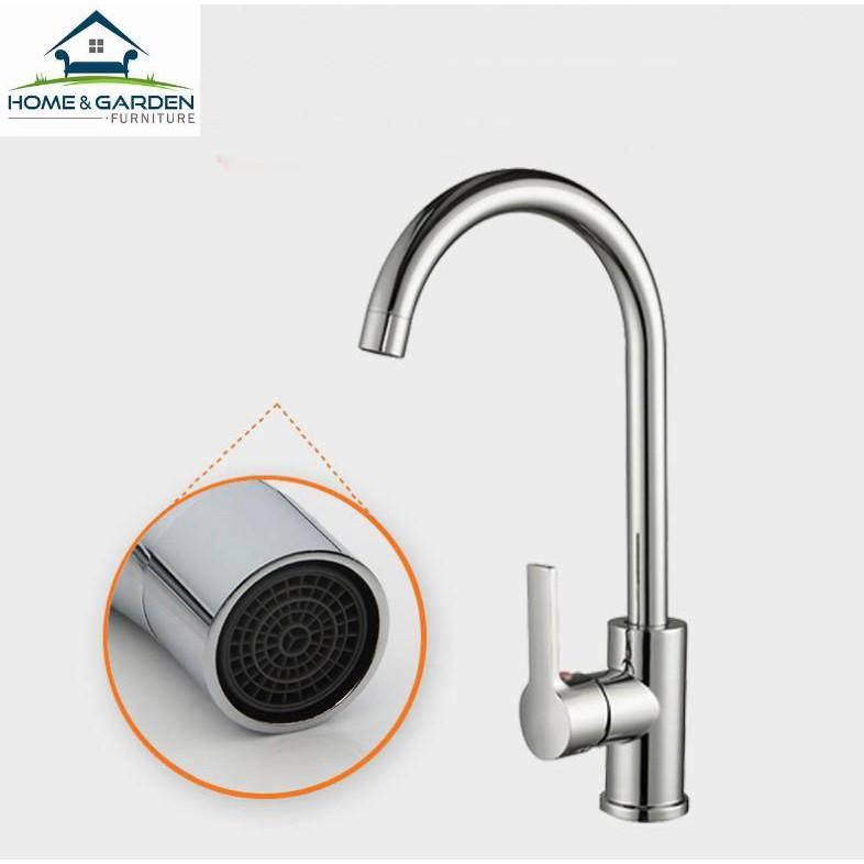 Vòi rửa chén nóng lạnh Inox 304 cao cấp Home And Garden... Giá sock !!!