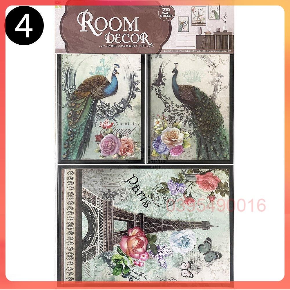 Bộ 3 Tranh dán tường cao cấp trang trí nhà cửa DECOR TRANH TRÍ PHÒNG KHÁCH PHÒNG NGỦ TIỆM SPA HIỆN ĐẠI NHIỀU MẨU MÃ ĐẸP