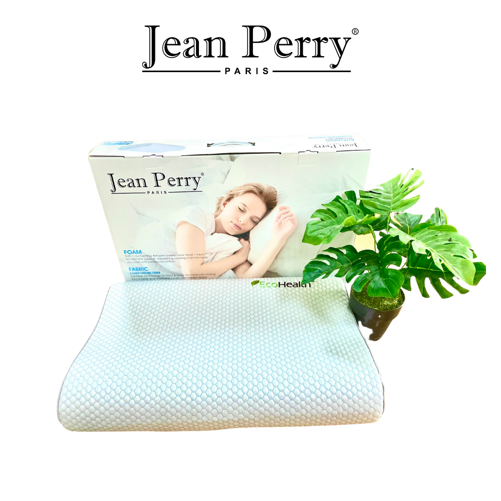 Gối nằm cao su non Jean Perry Memory Foam Air Fushion Contour