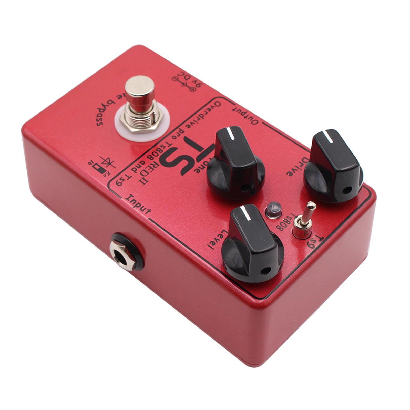 Overdrive Pedal Effects Pedal Compact Guitar Pedals for Bass Electric Guitar