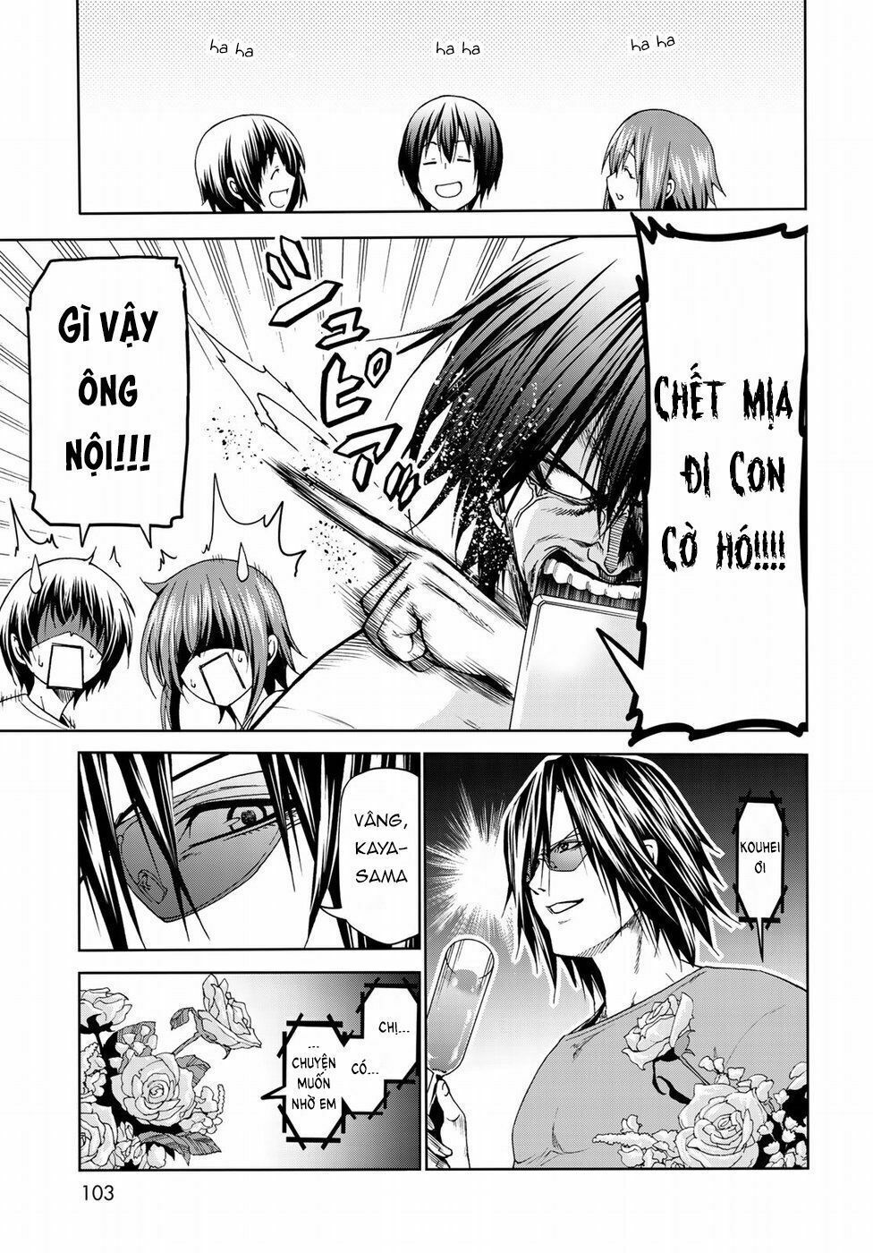 cô gái thích lặn - grand blue chapter 53 19