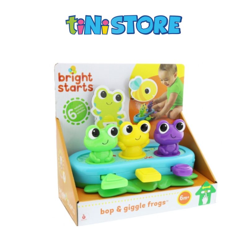 tiNiStore-Đồ chơi âm nhạc 3 chú ếch vui vẻ Bright Starts 10791