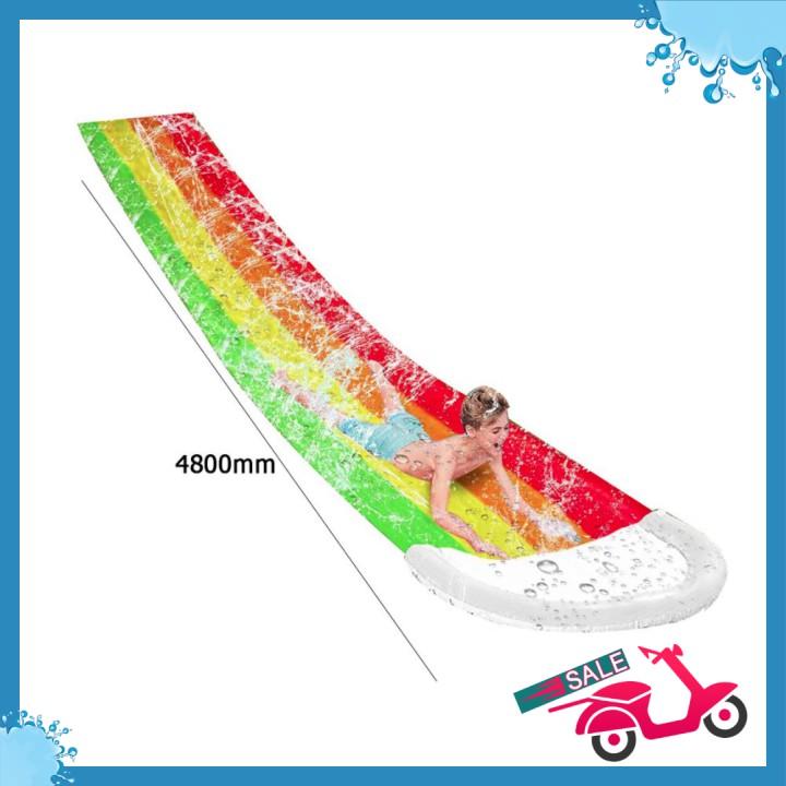 Phao trượt nước Rainbow Waterslide dài 4.8 mét